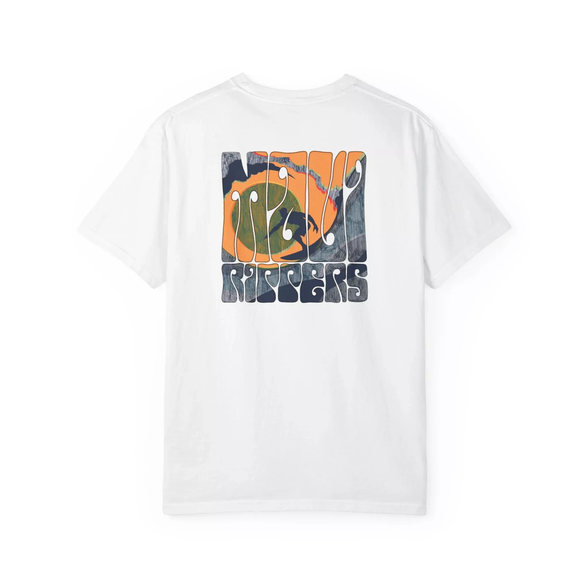 Sunset Surf - Maui Rippers Garment-Dyed Tee White