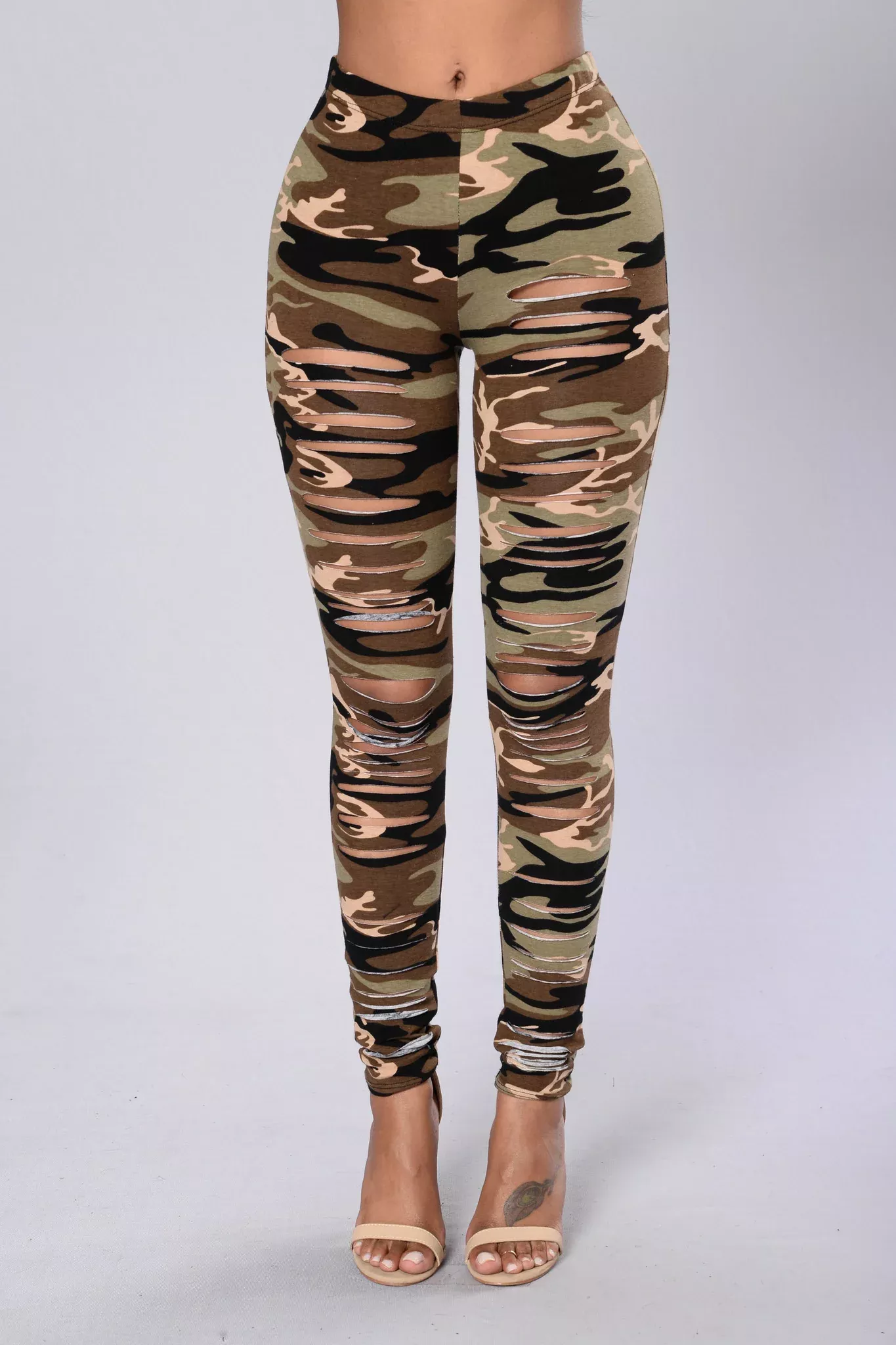 Take Charge Leggings - Camo