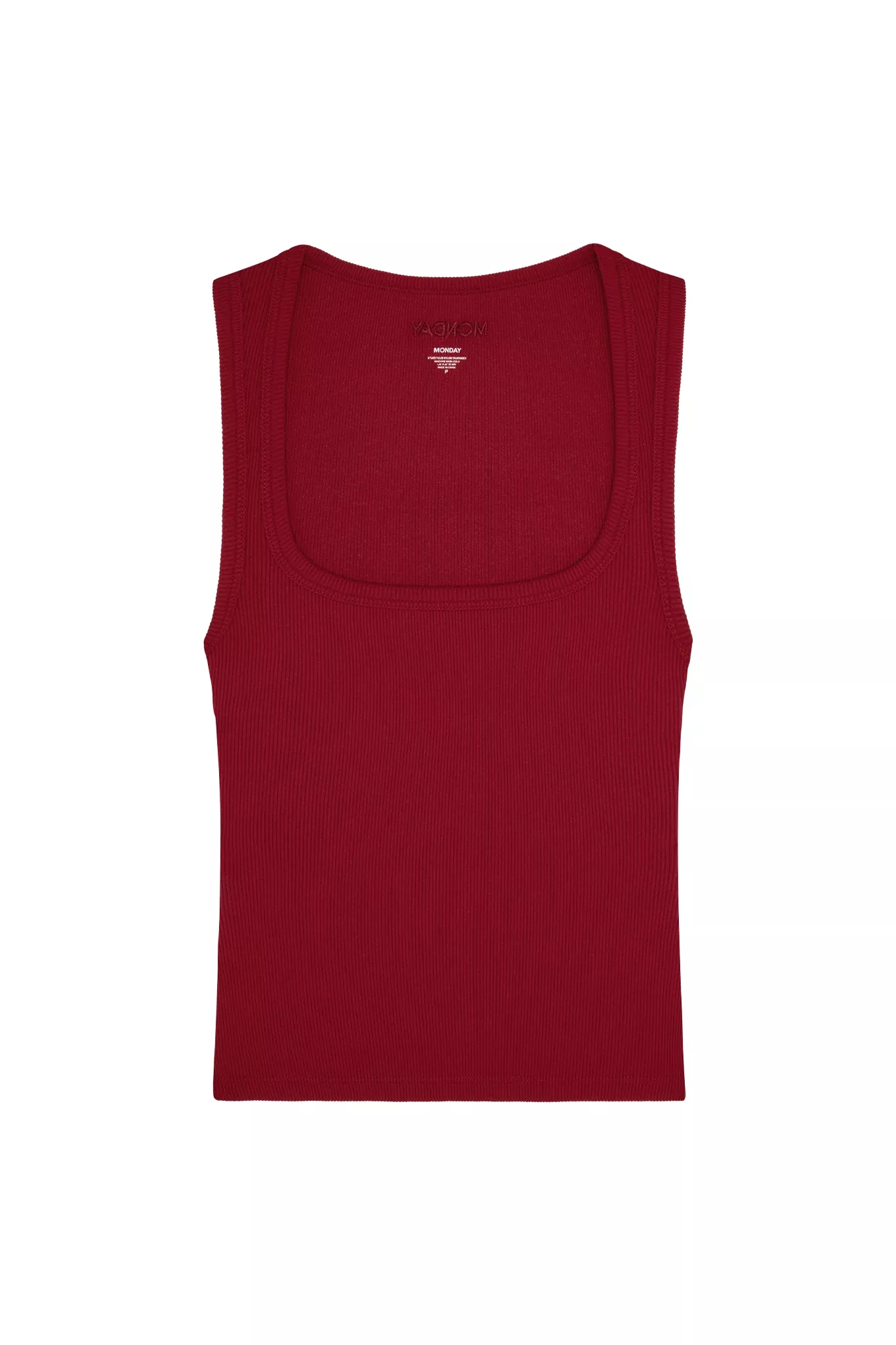 Tash Tank - Cherry Thin Rib