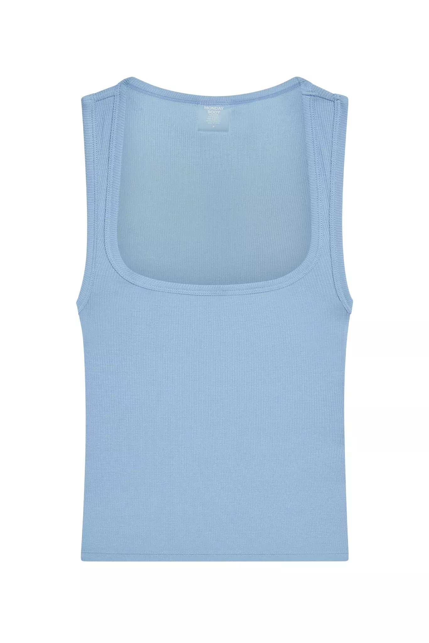 Tash Tank Long - Sky Lightweight Rib