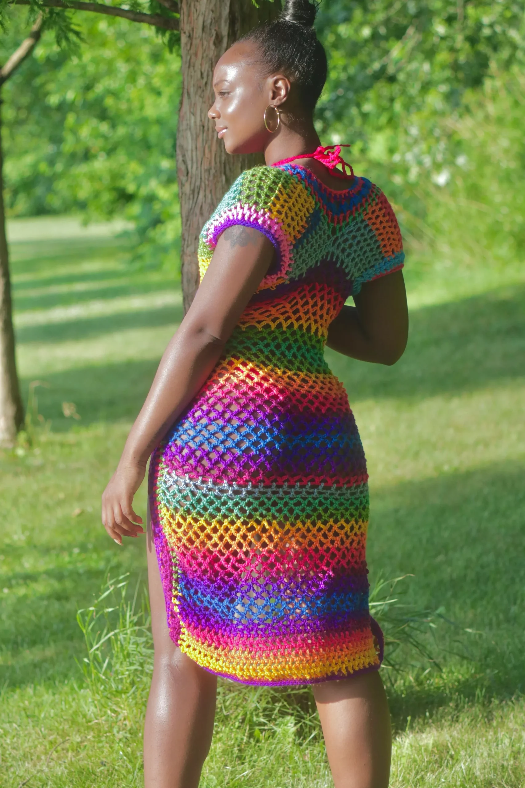 Tepri Crochet Cover Up Layer