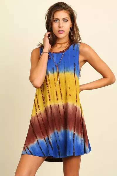 Tie-Dye Mini Dress SALE