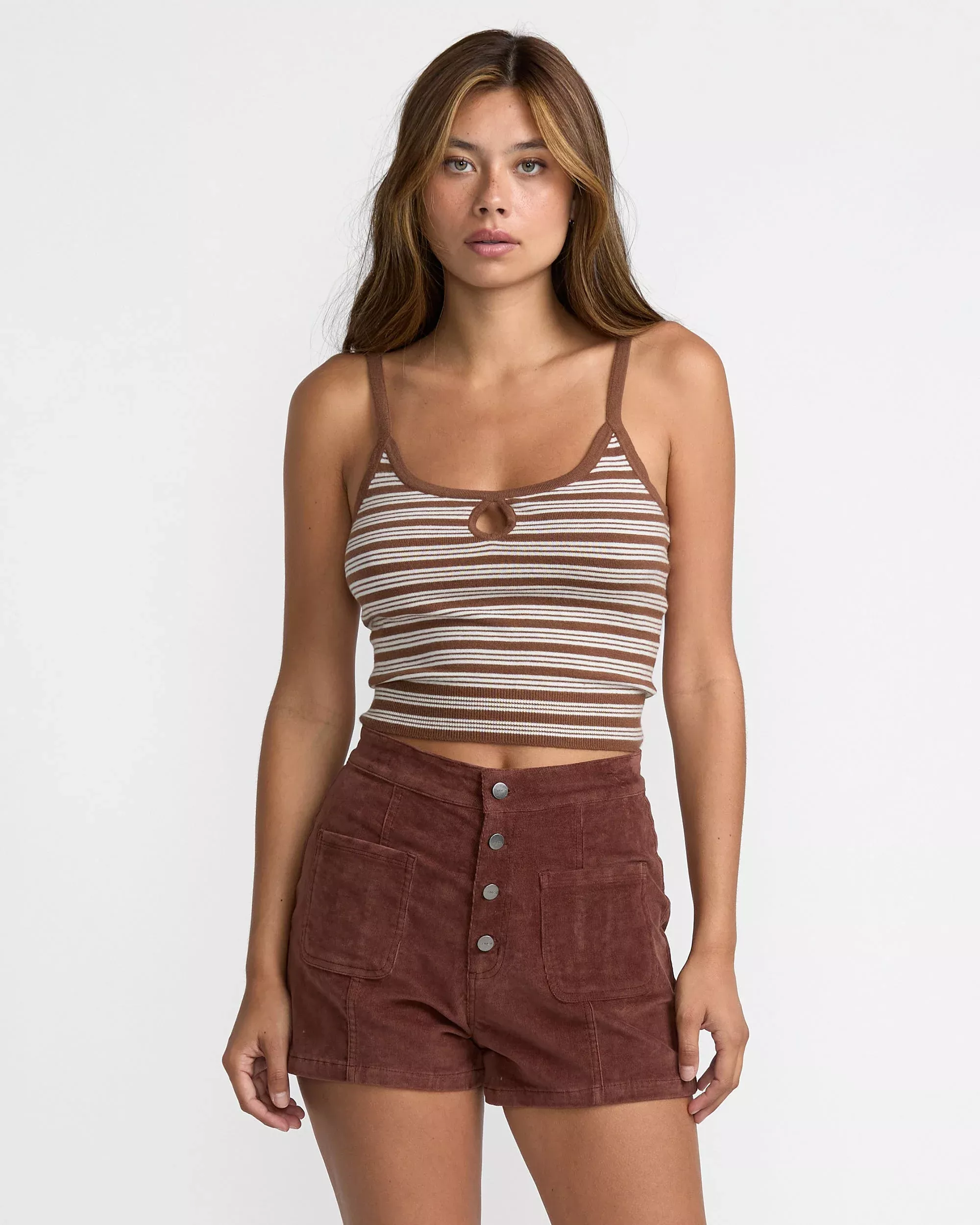 Tight Stripe Sweater Tank