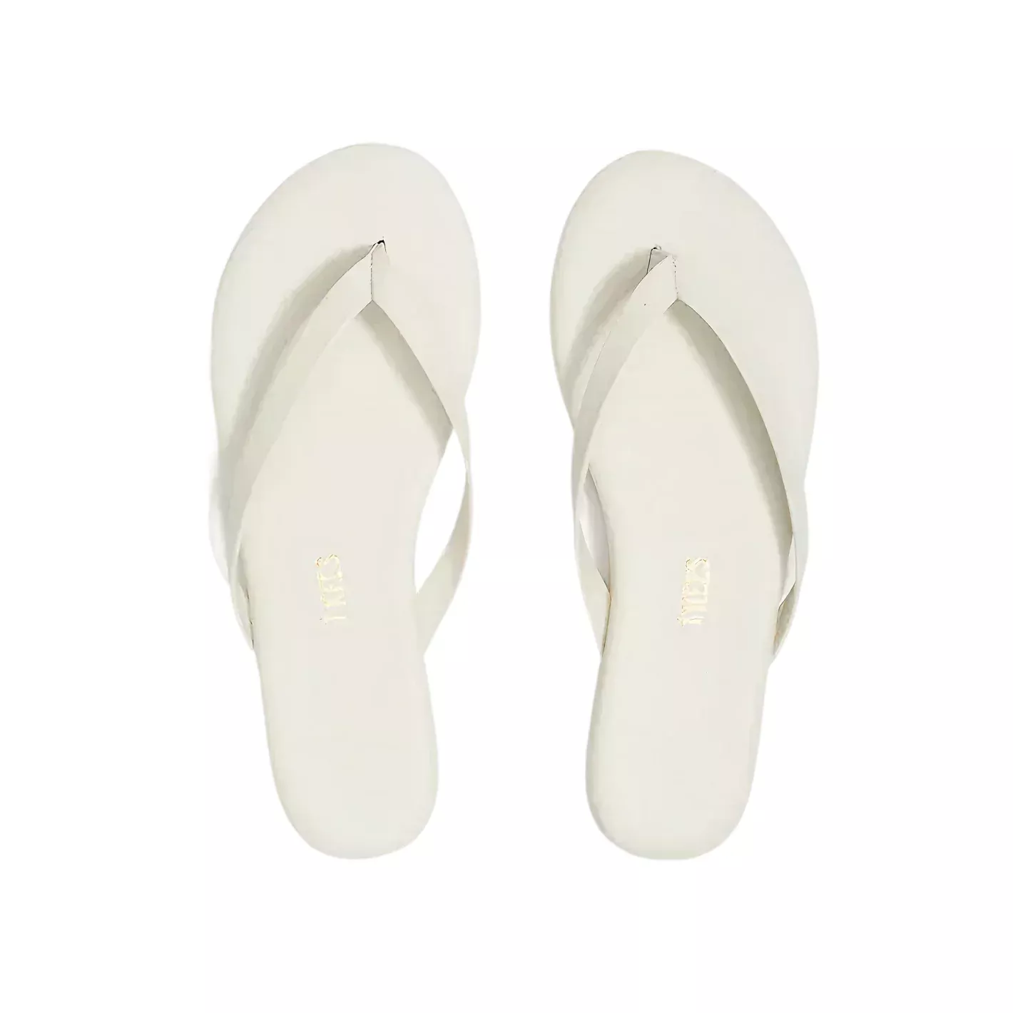 tkees cream boyfriend flip flop