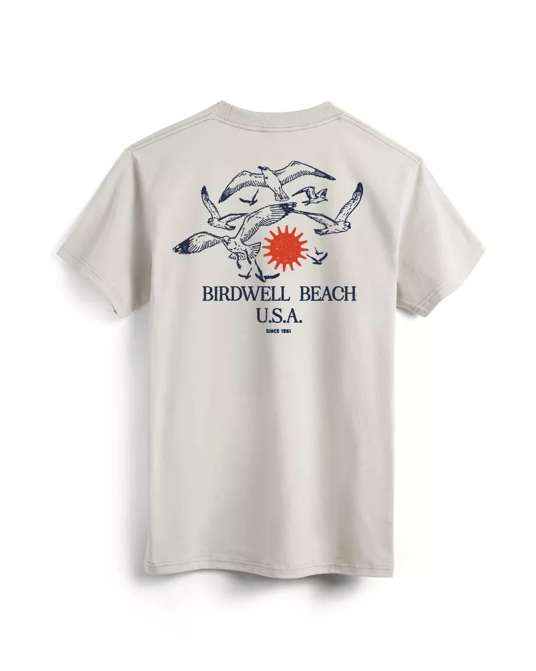 Tourist Pocket T-Shirt - Cement – Birdwell