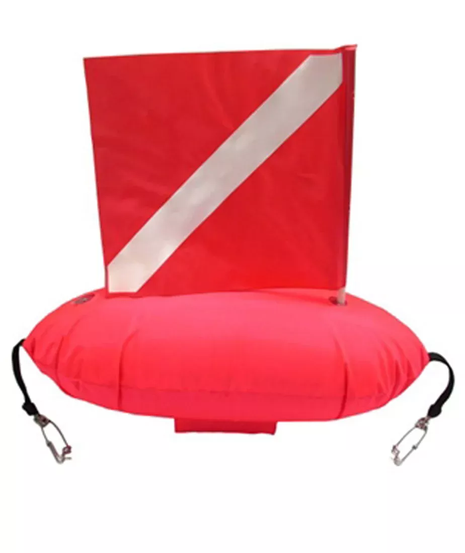 Trident Spear Fishermans Float & Flag w/ Quick Release C