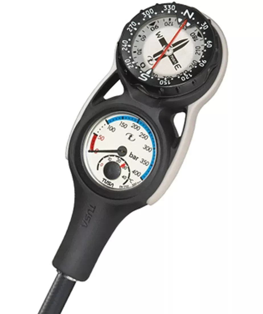 Tusa SPG Combo Console SCA-270 w/ High-Pressure Gauge & Compass