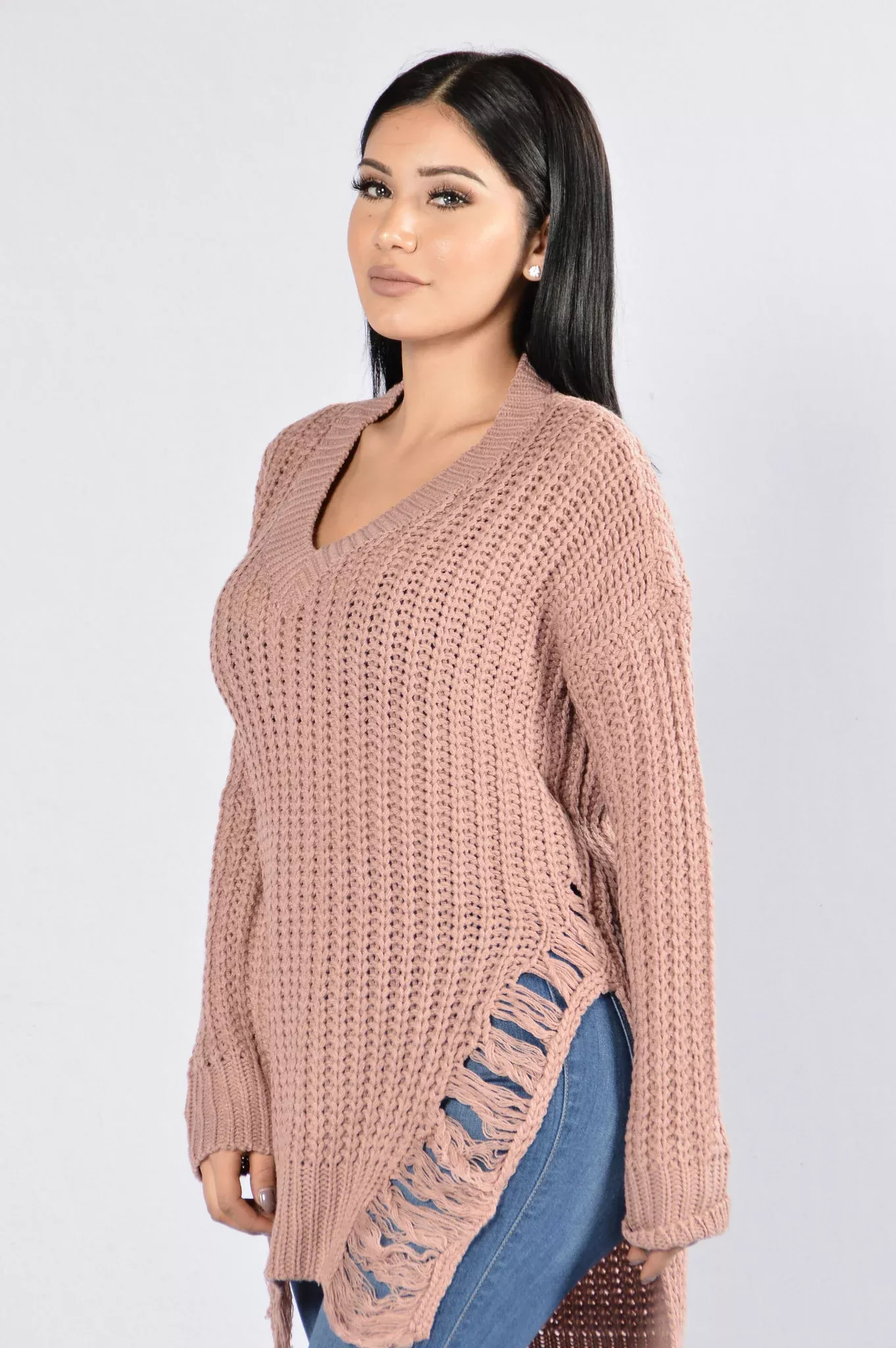 Unwind Sweater - Mauve