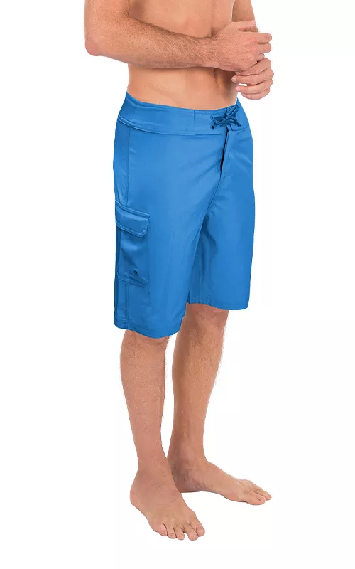 Uzzi 4 Way Stretch Board Shorts #MBS216 Royal