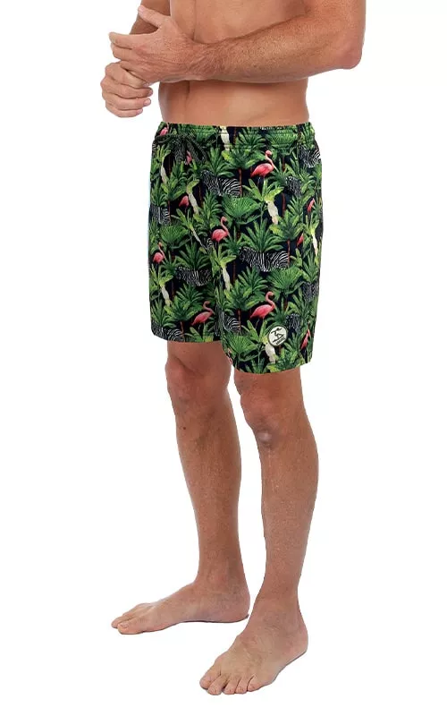 Uzzi 4 Way Stretch Shorts #2026 Zebra