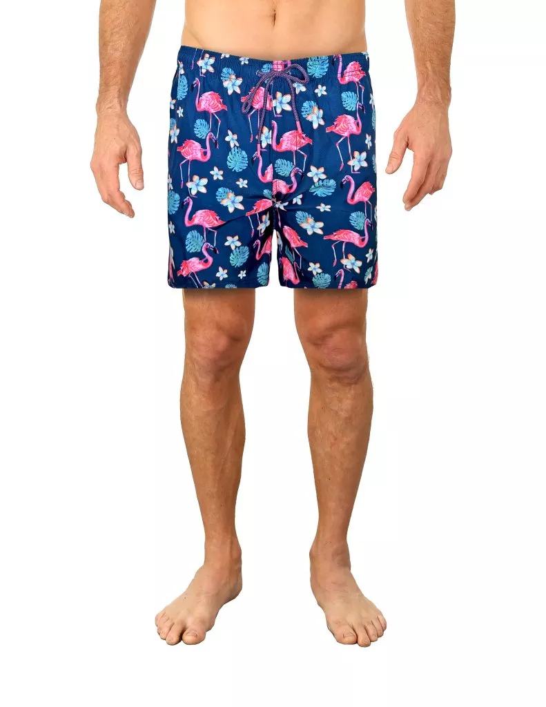 Uzzi 4 Way Stretch Shorts #2031 Flamingo