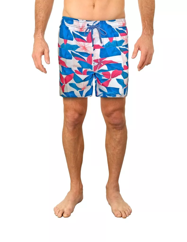 Uzzi 4 Way Stretch Shorts #2031 Multi Flower