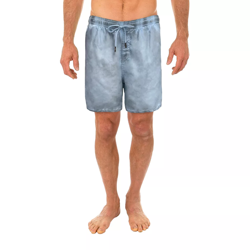 Uzzi Dirty Wash Garment Dyed Shorts #3006 Navy