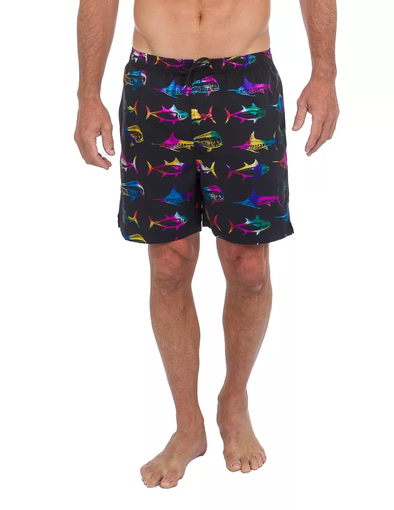 Uzzi Foil Swim Shorts #1876 – Multi