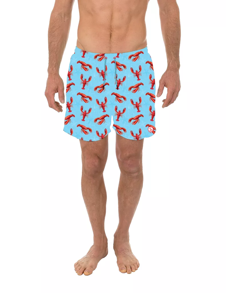 Uzzi Stretch Swim Shorts #2019 Light Blue