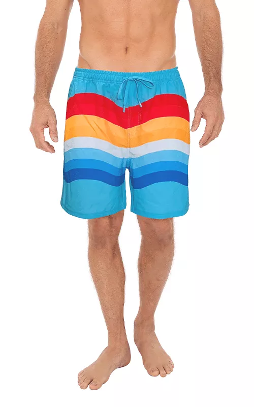 Uzzi Stretch Swim Shorts #2024 Light Blue