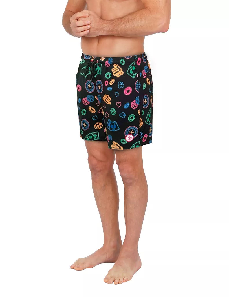 Uzzi Stretch Vegas Swim Shorts #2021 Black
