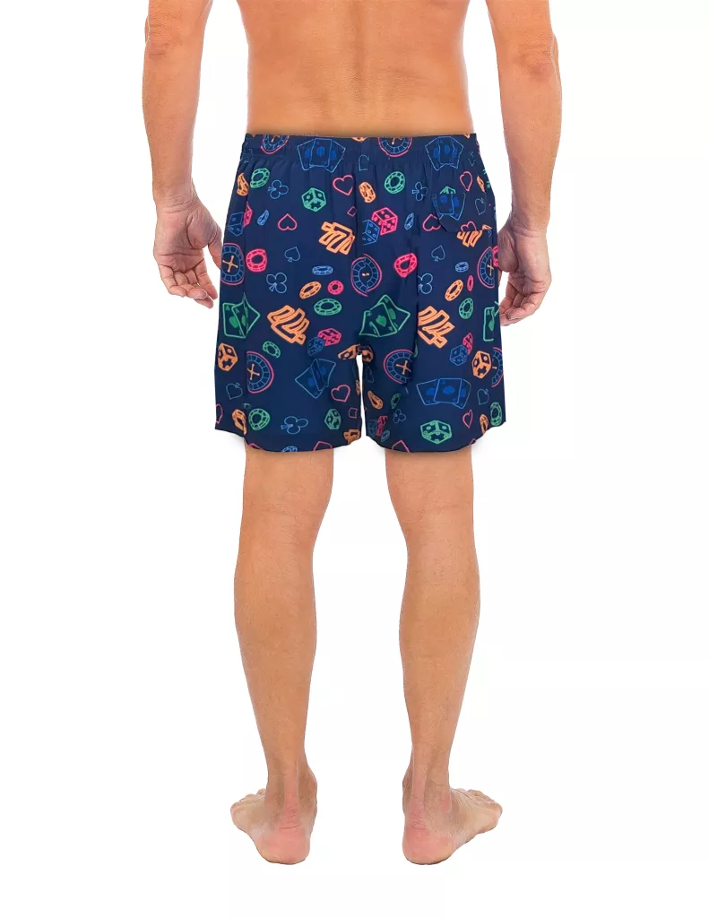 Uzzi Stretch Vegas Swim Shorts #2021 Navy