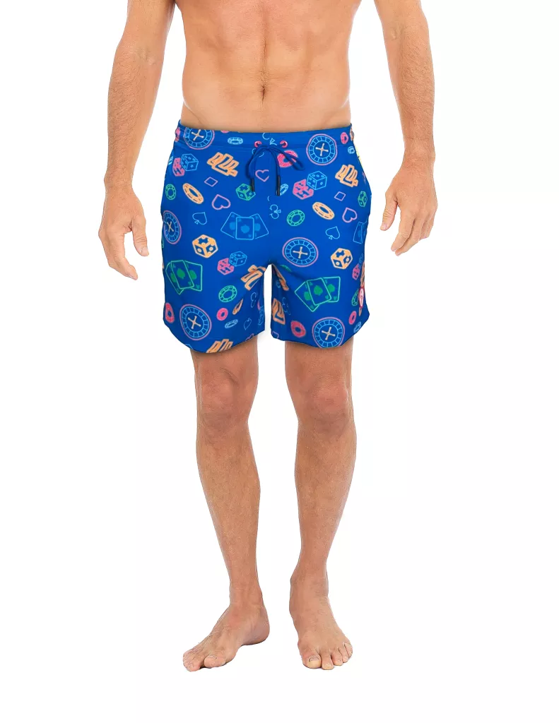Uzzi Stretch Vegas Swim Shorts #2021 Royal