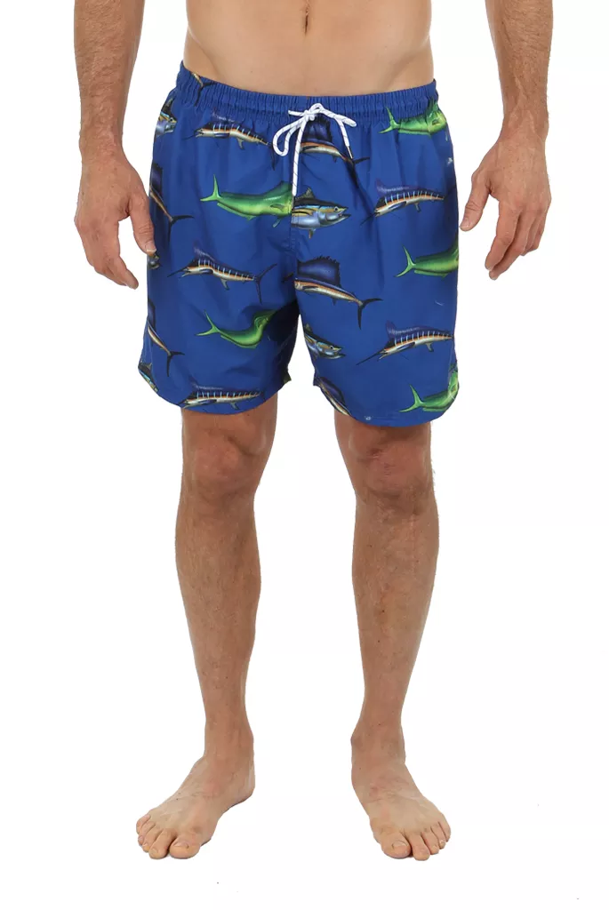 Uzzi Swim Print Shorts #1838