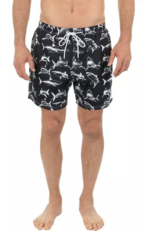 Uzzi Swim Print Shorts #1848