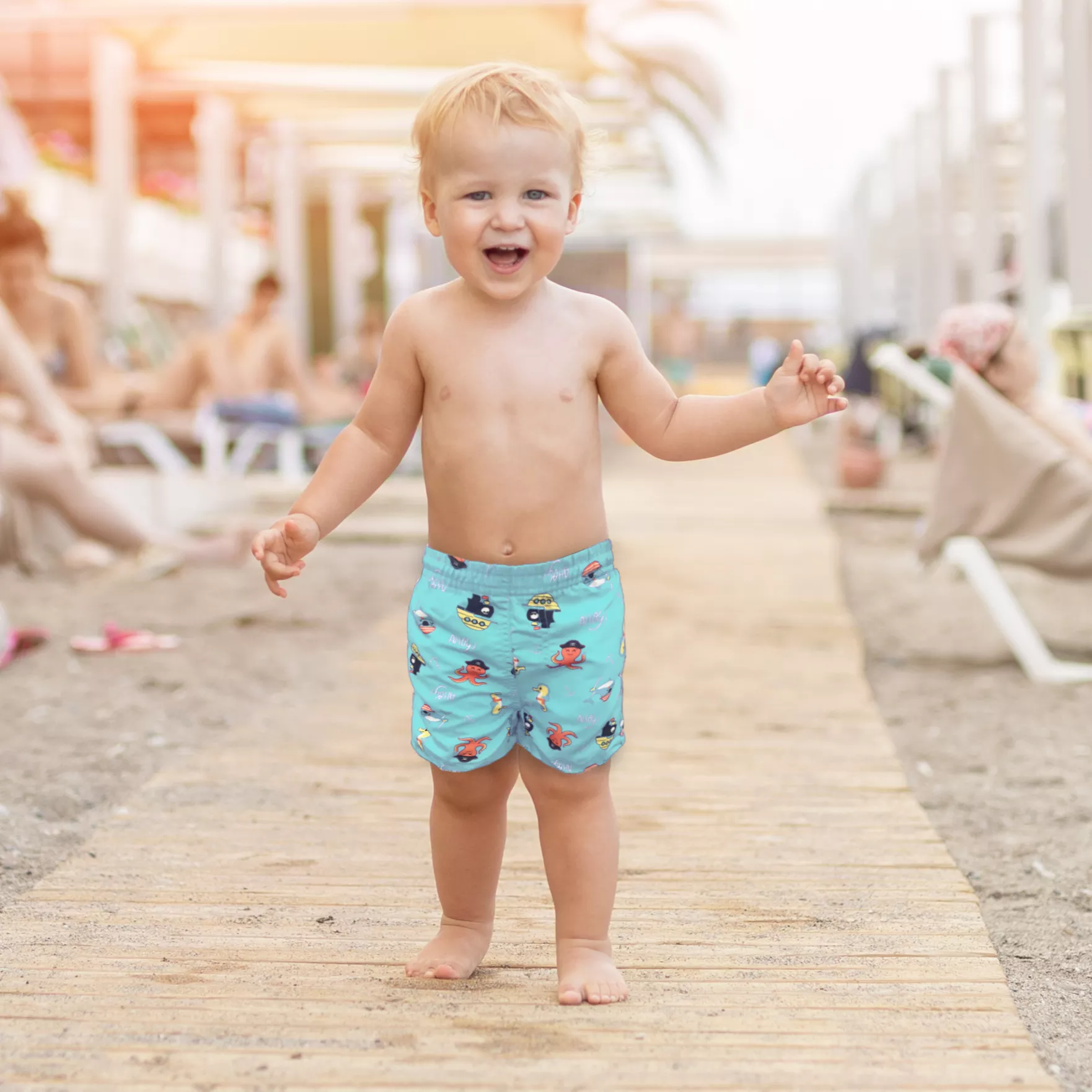 Uzzi Toddler Swim Shorts #T004