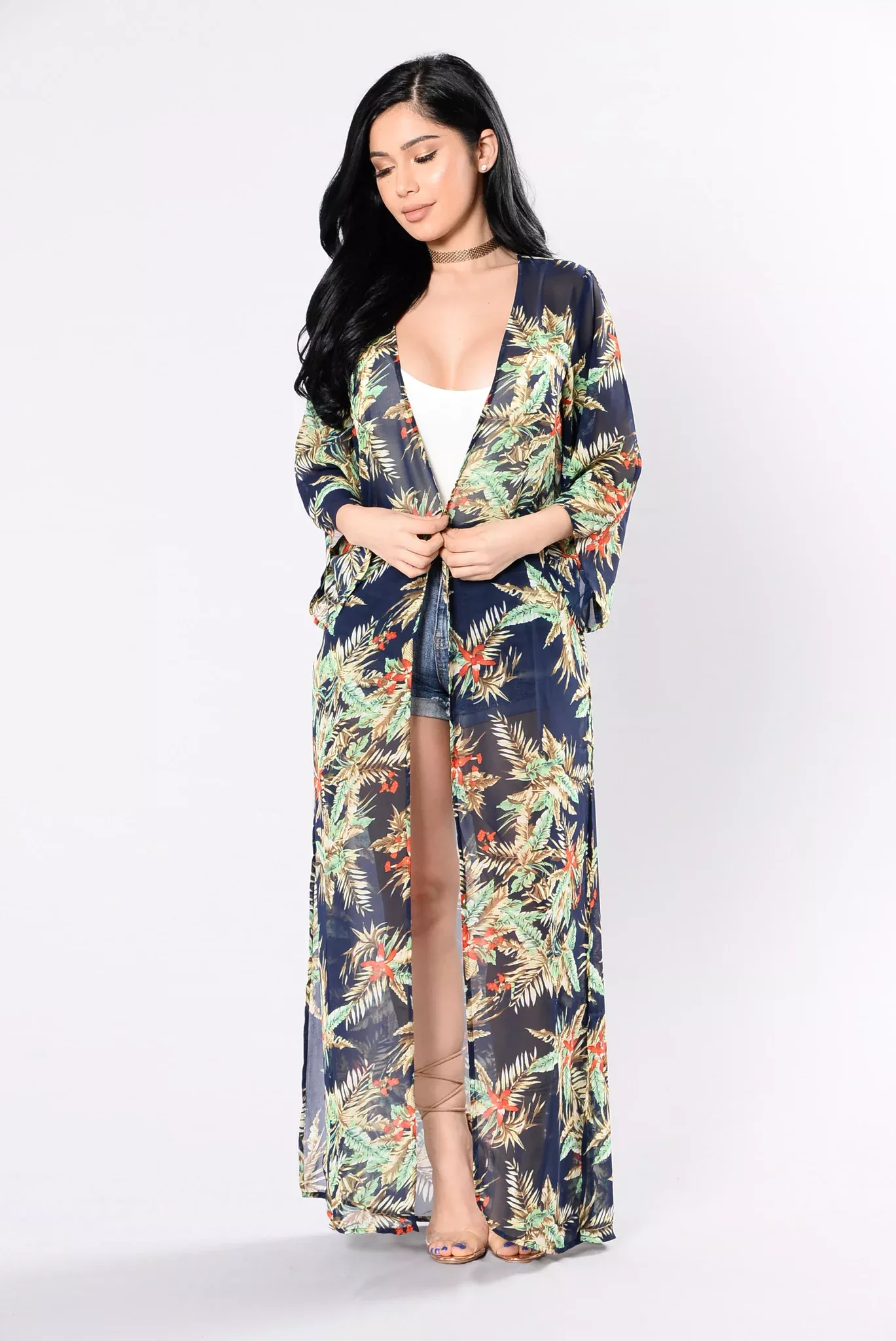 Vacay Vibes Jacket - Navy