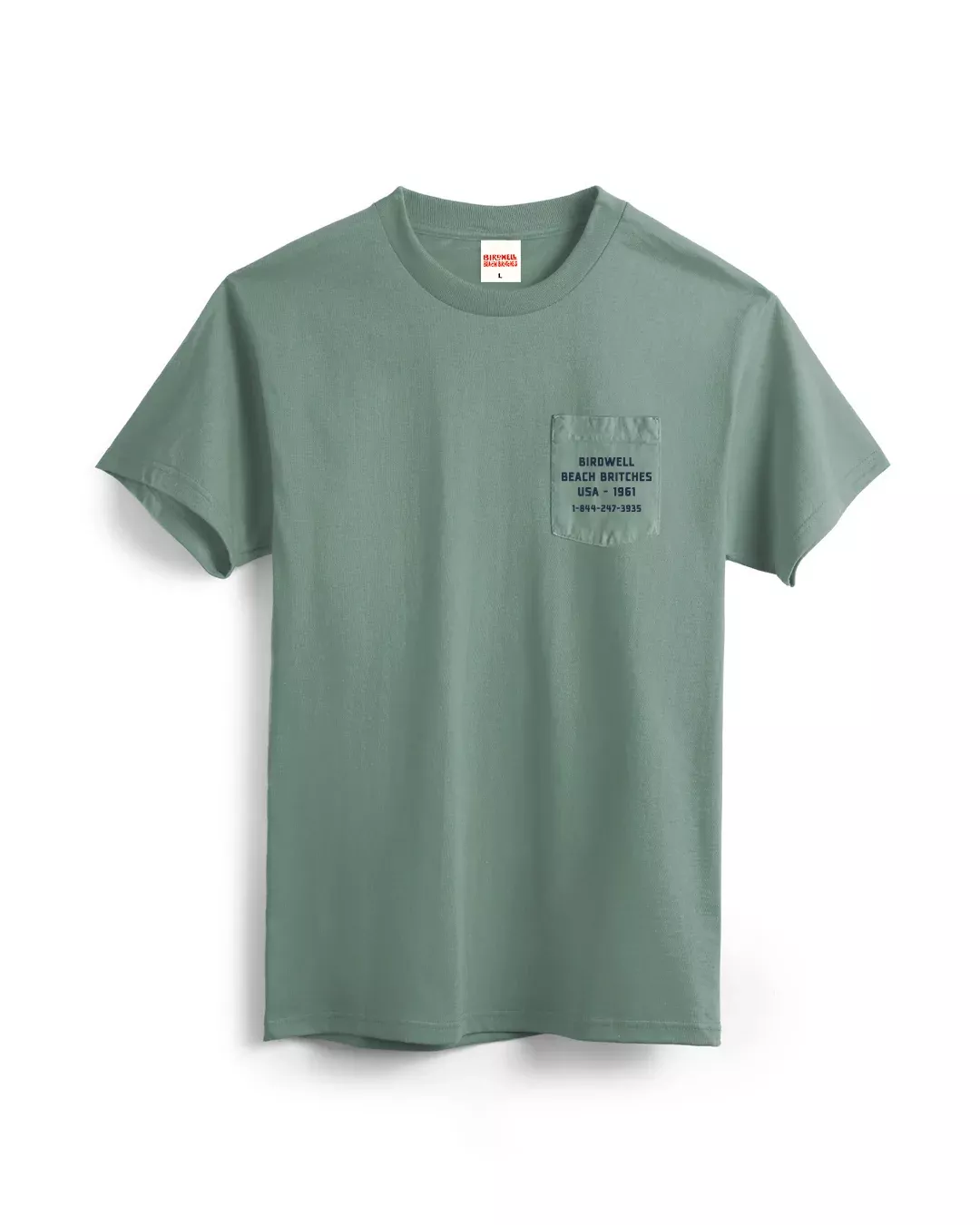 Van Life Pocket T-Shirt - Atlantic Green – Birdwell