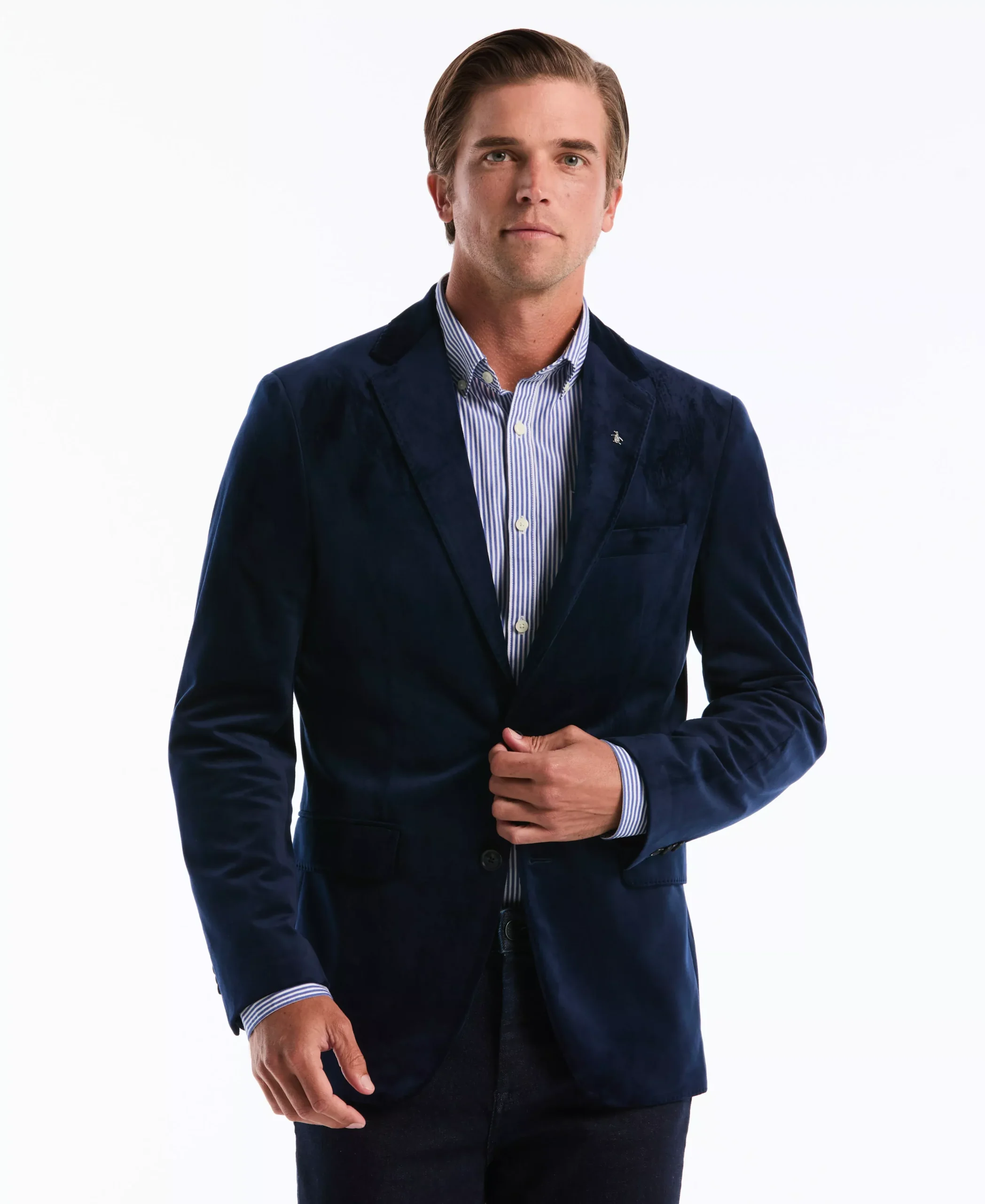 Velvet Slim Fit Suit Separate Jacket