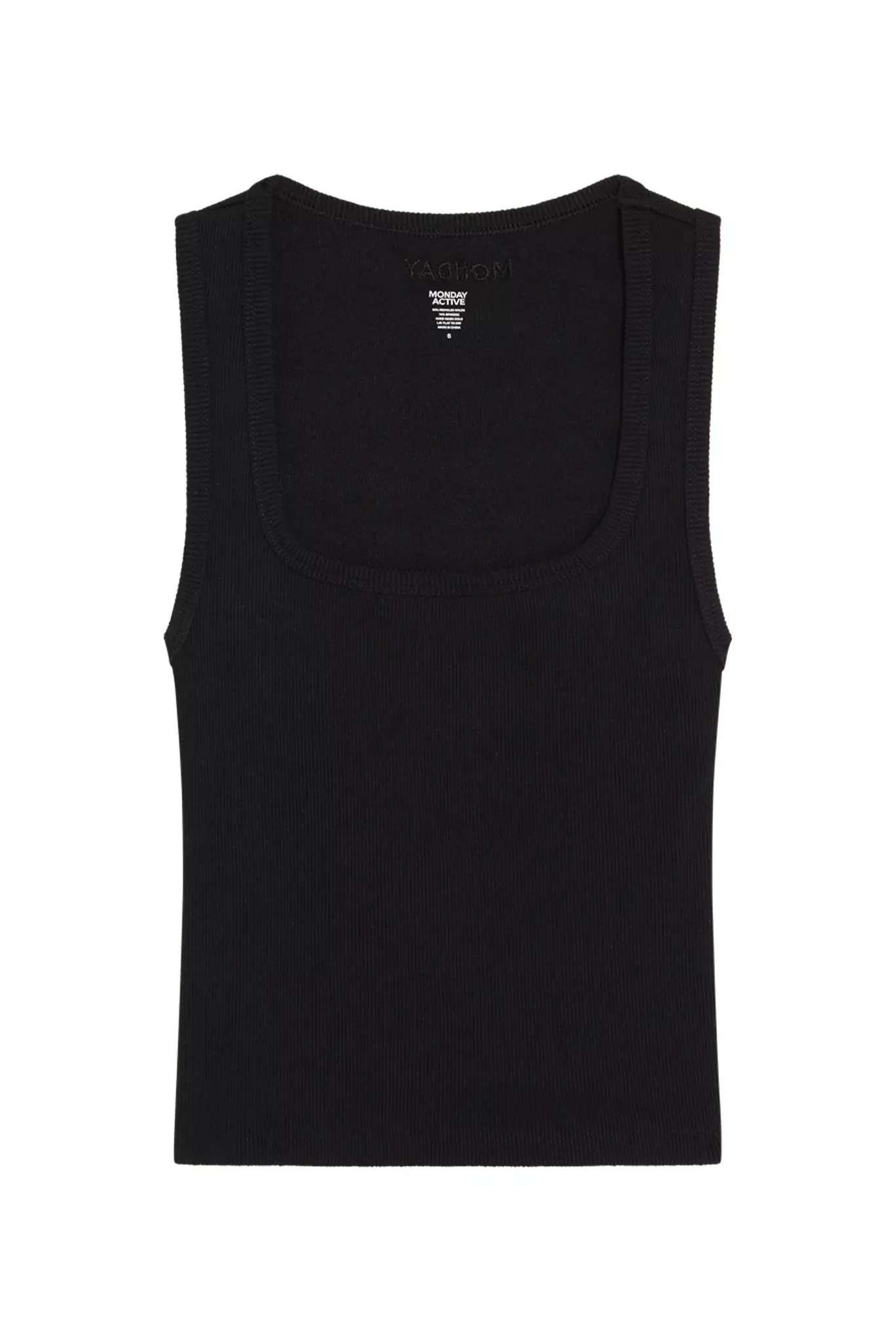 Venice Tank - Black Rib