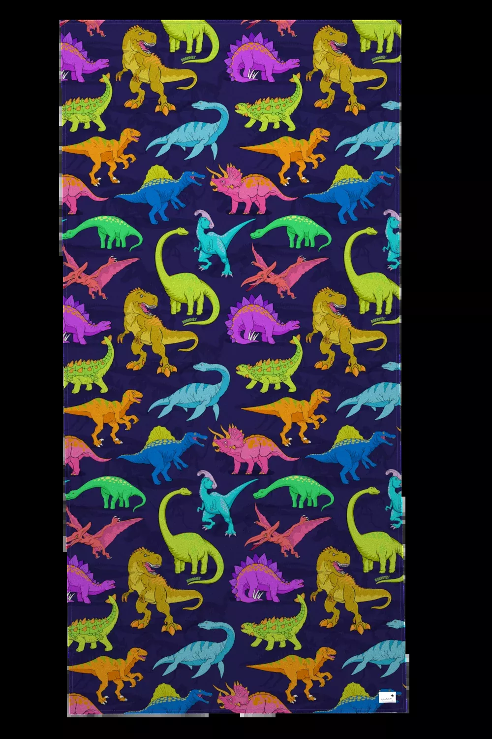 Vibrant Dino Towel