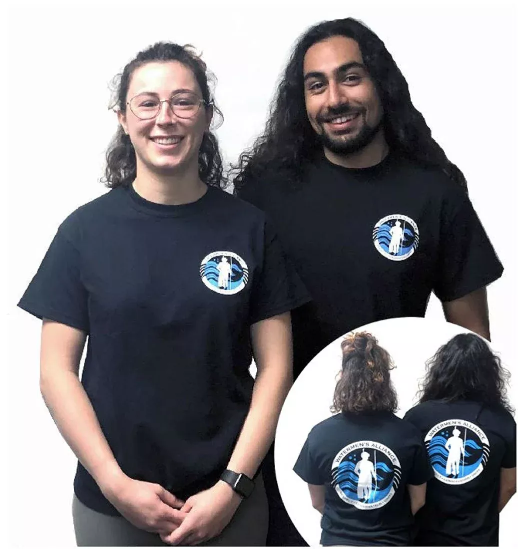 Watermans Alliance Logo T-Shirt Spearfishing Sustainable Har