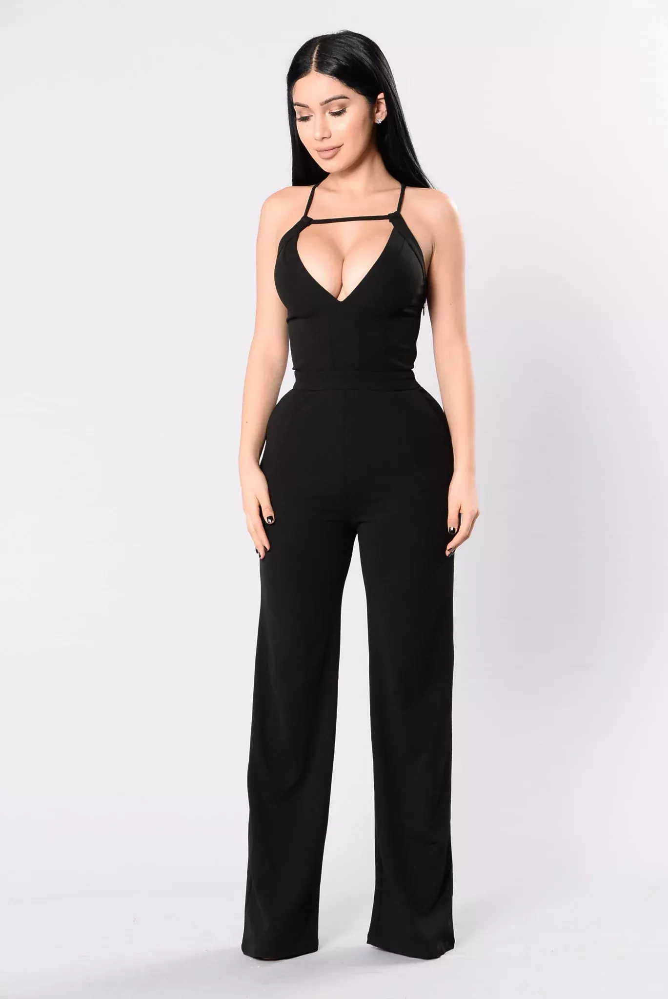 Well Dressed Jumpsuit - Black