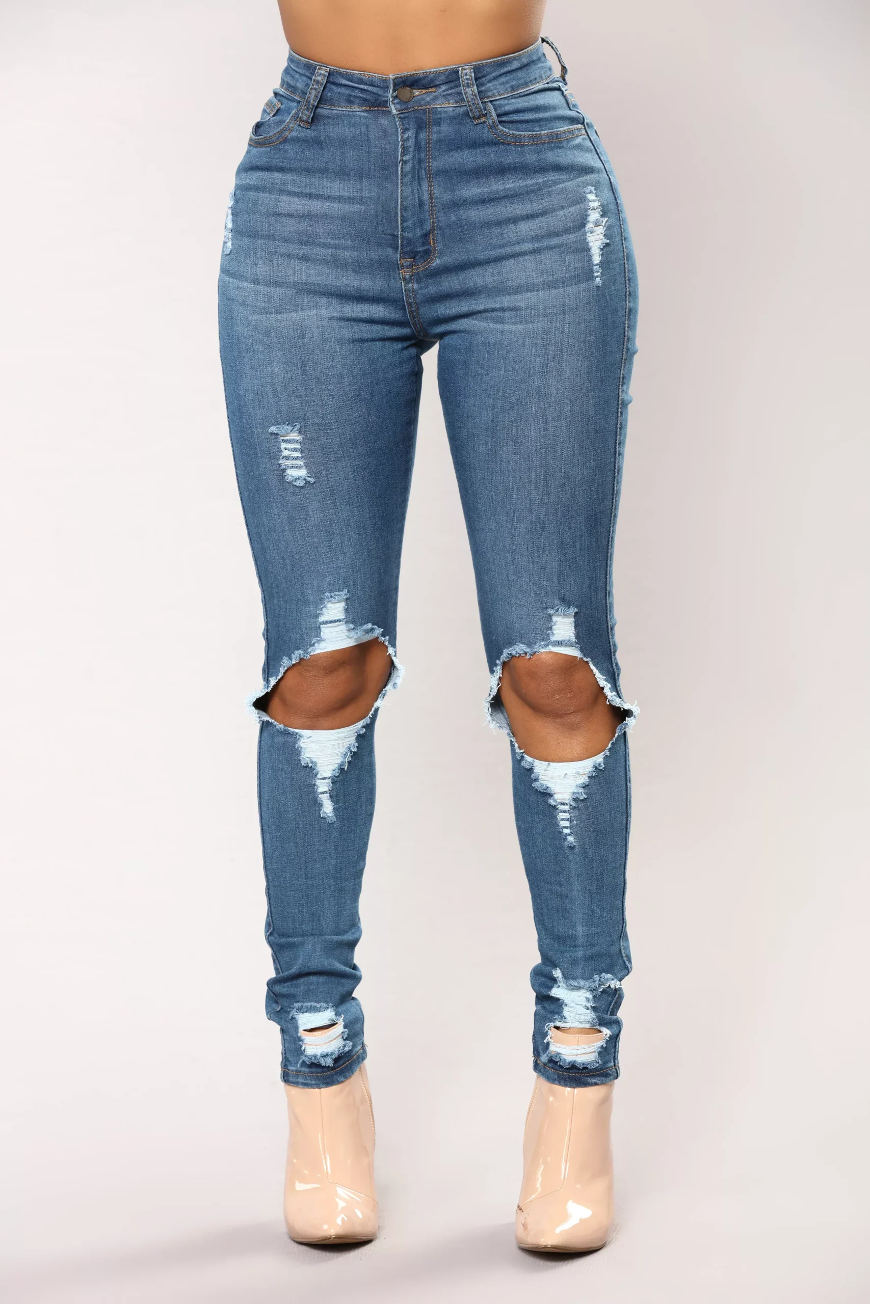 What I Need Skinny Jean - Medium Blue Wash