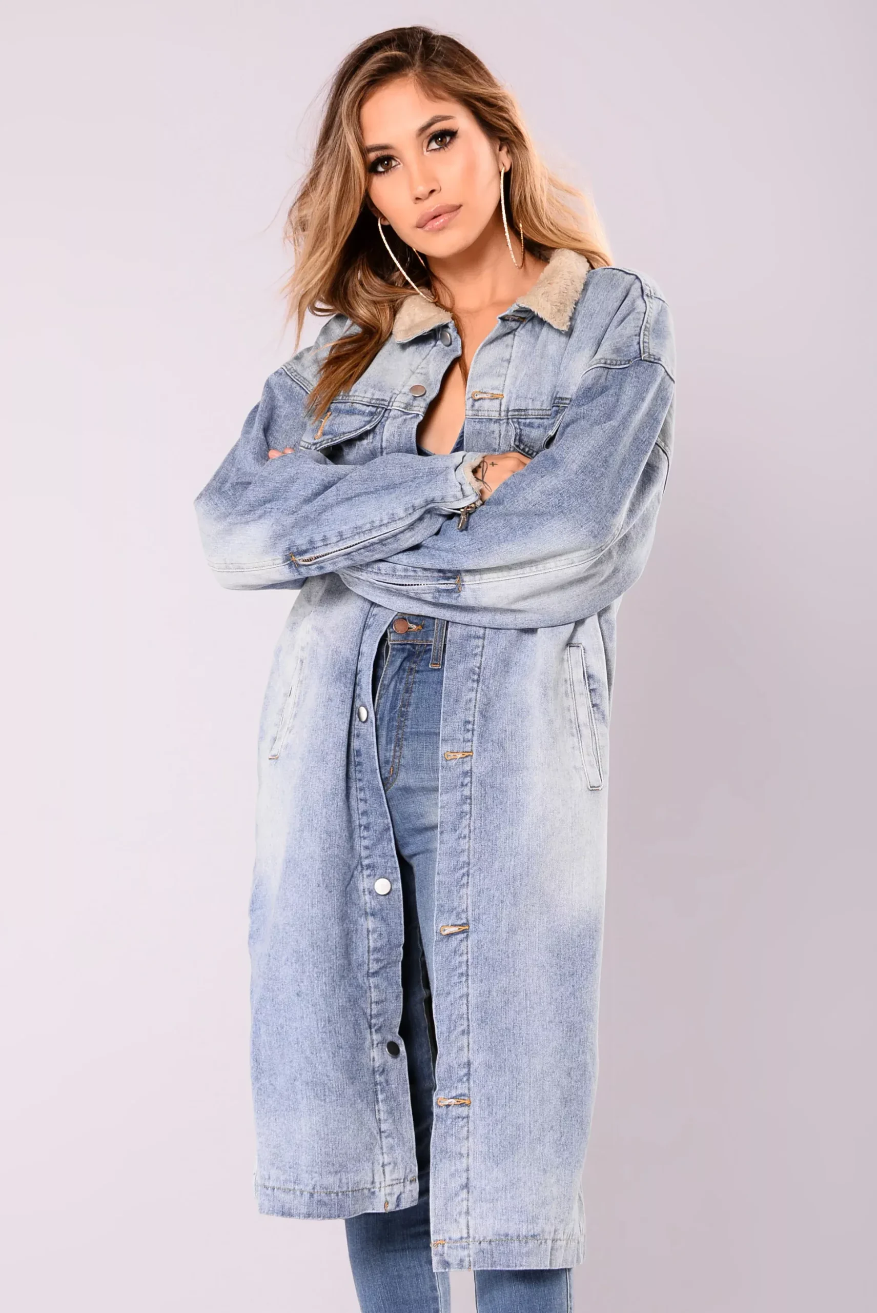 Without Limits Denim Jacket - Medium Wash