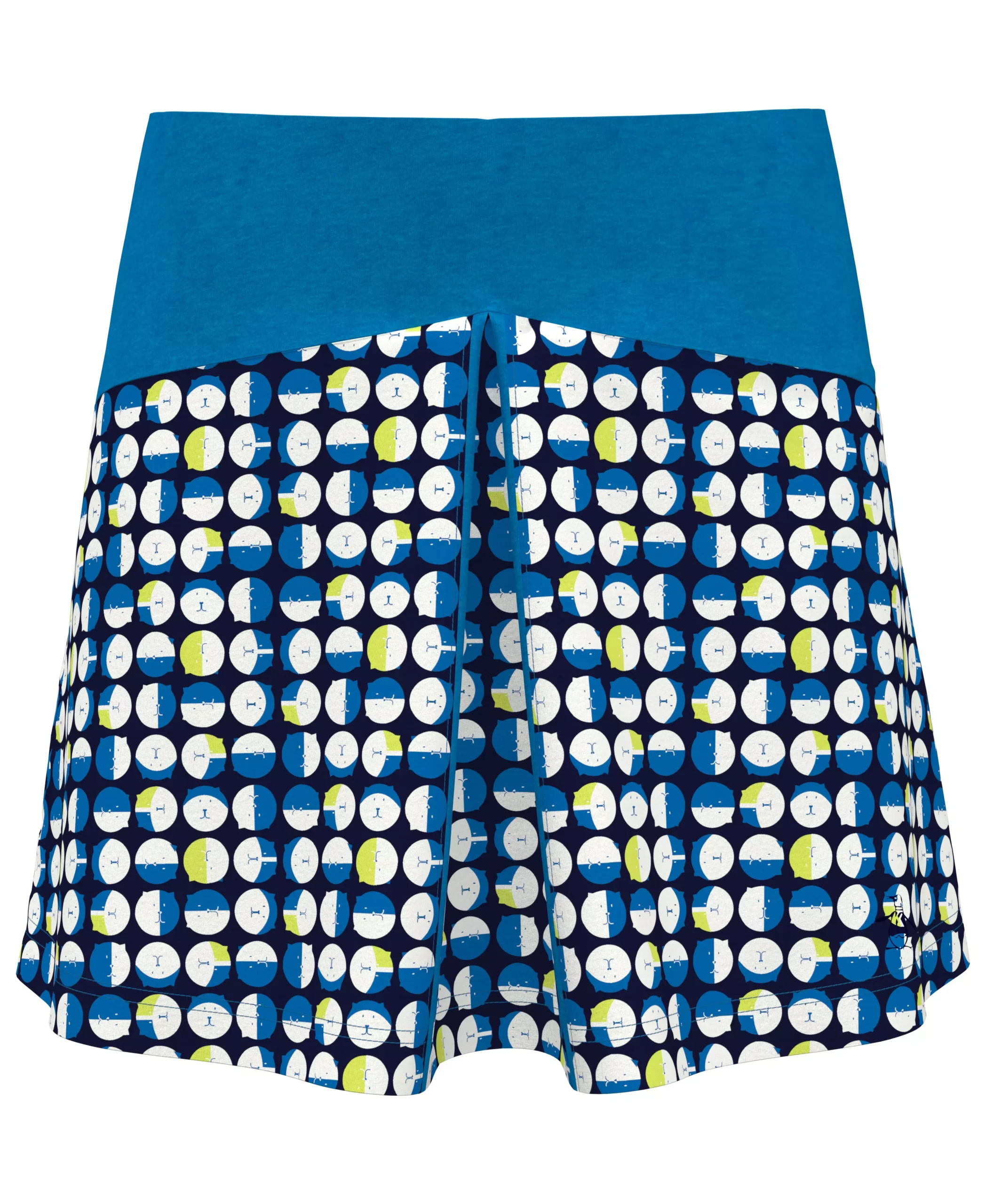 Women's 4" Kitten Color Block Golf Skort