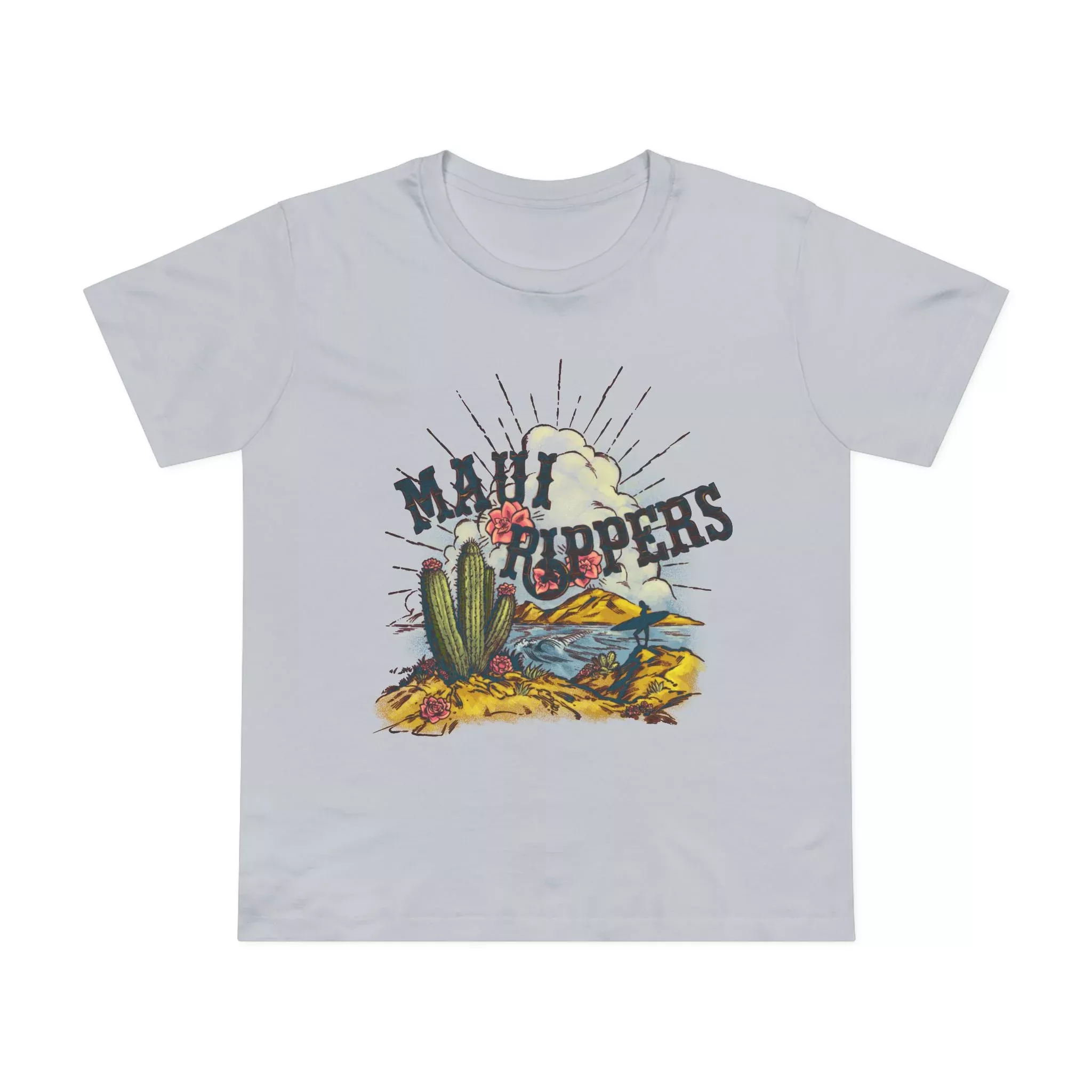 Women’s Baja Surf Tee in Powder