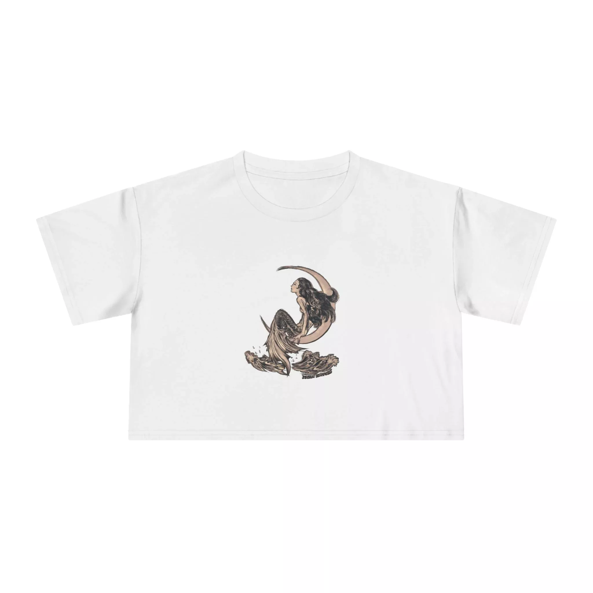 Women's Mermaid Crop Tee