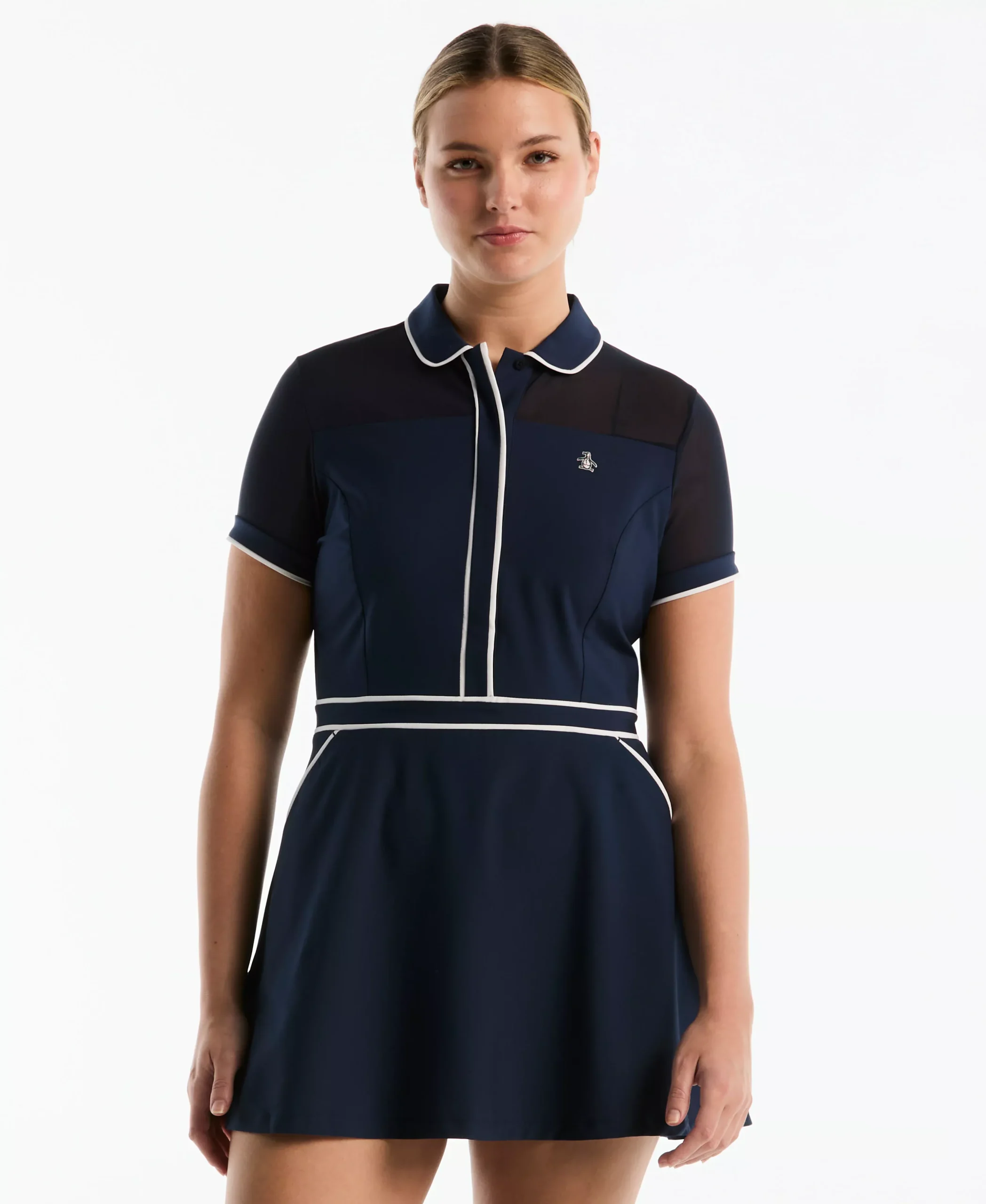 Women's Veronica Contrast Tipping Dress