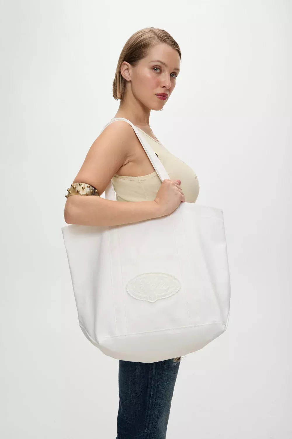 x BELLA HADID Southwest Weekender Bag - White