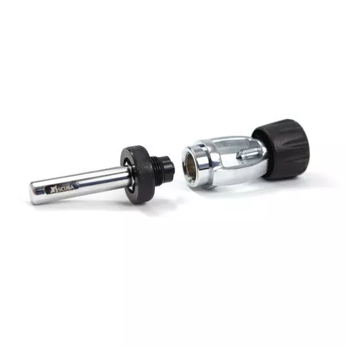 XS Scuba Tank Muffler DIN or Yoke Valves