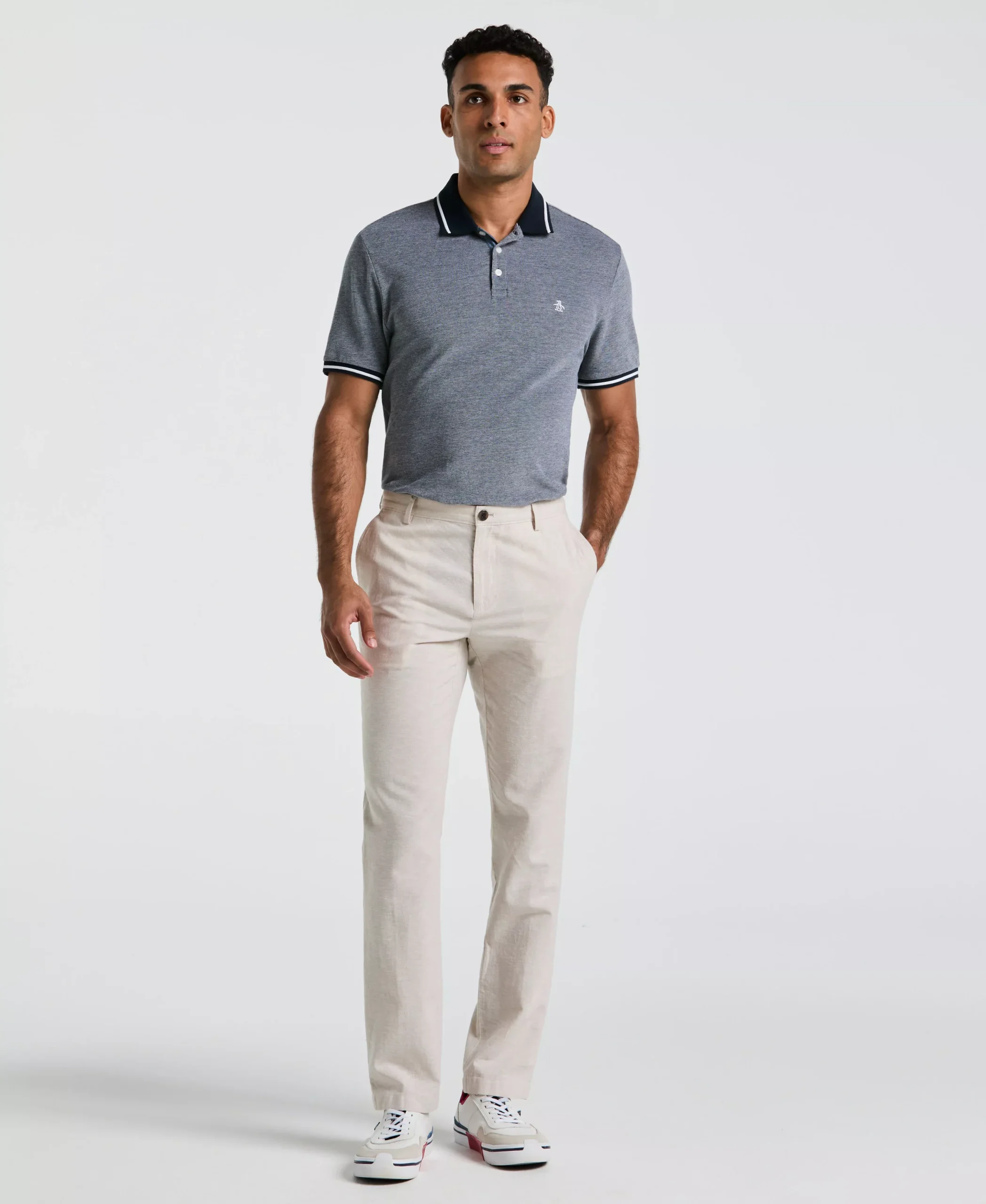 Yarn-Dye Linen Chino Pant