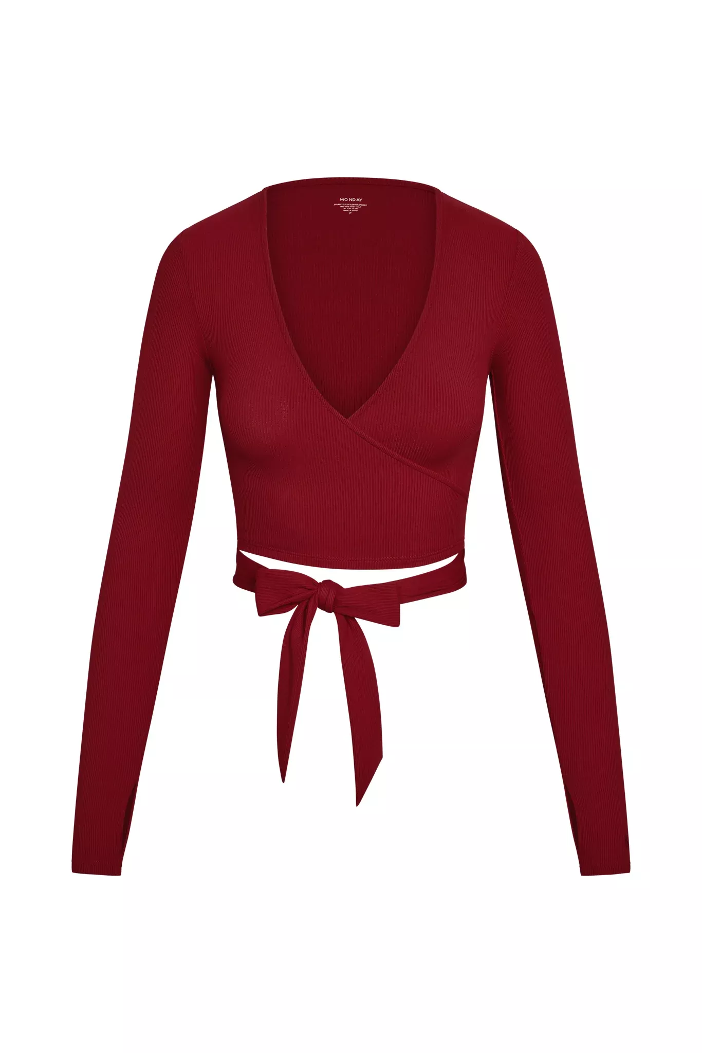 Yosemite Top - Cherry Thin Rib