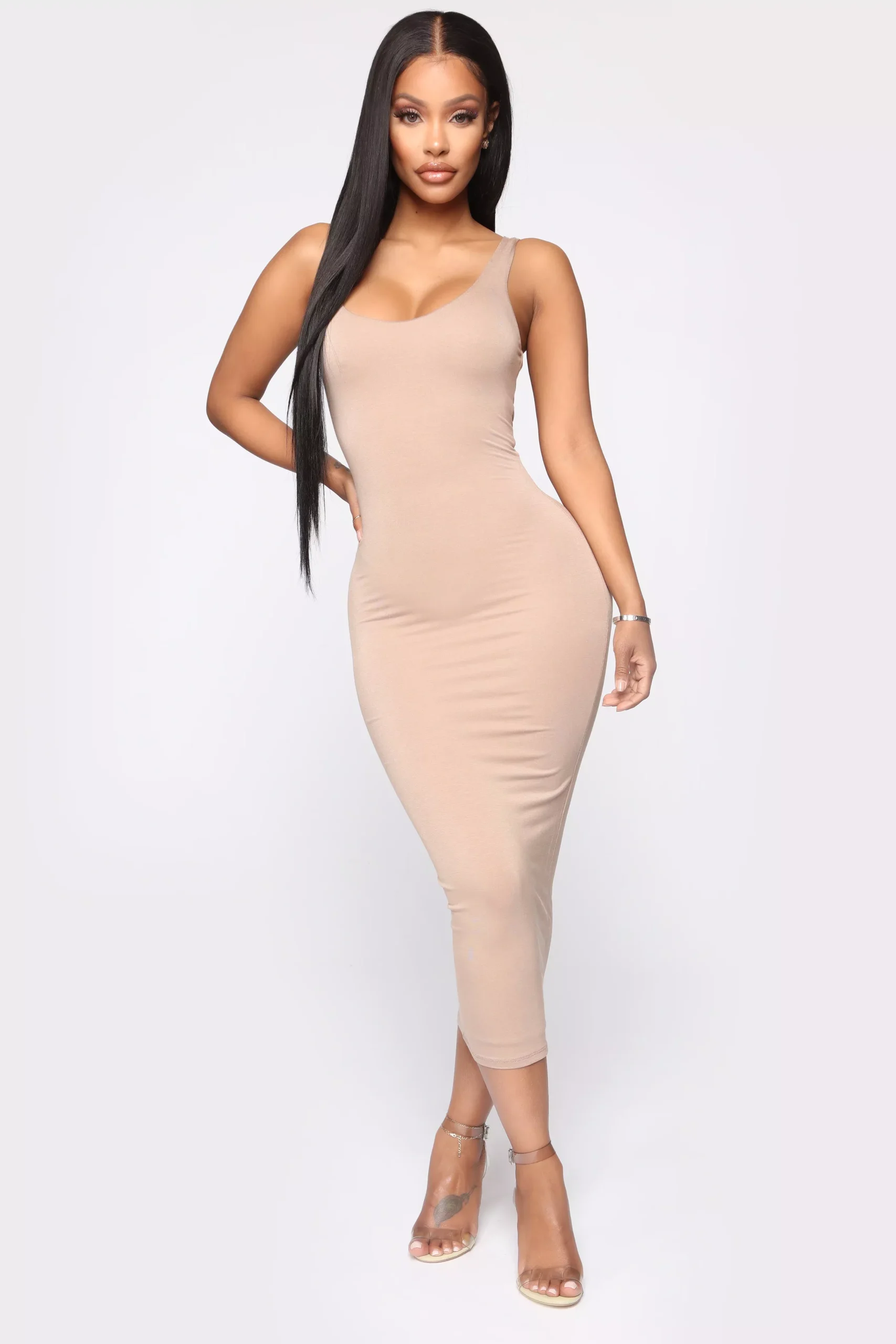 Your Needs Met Dress - Mocha