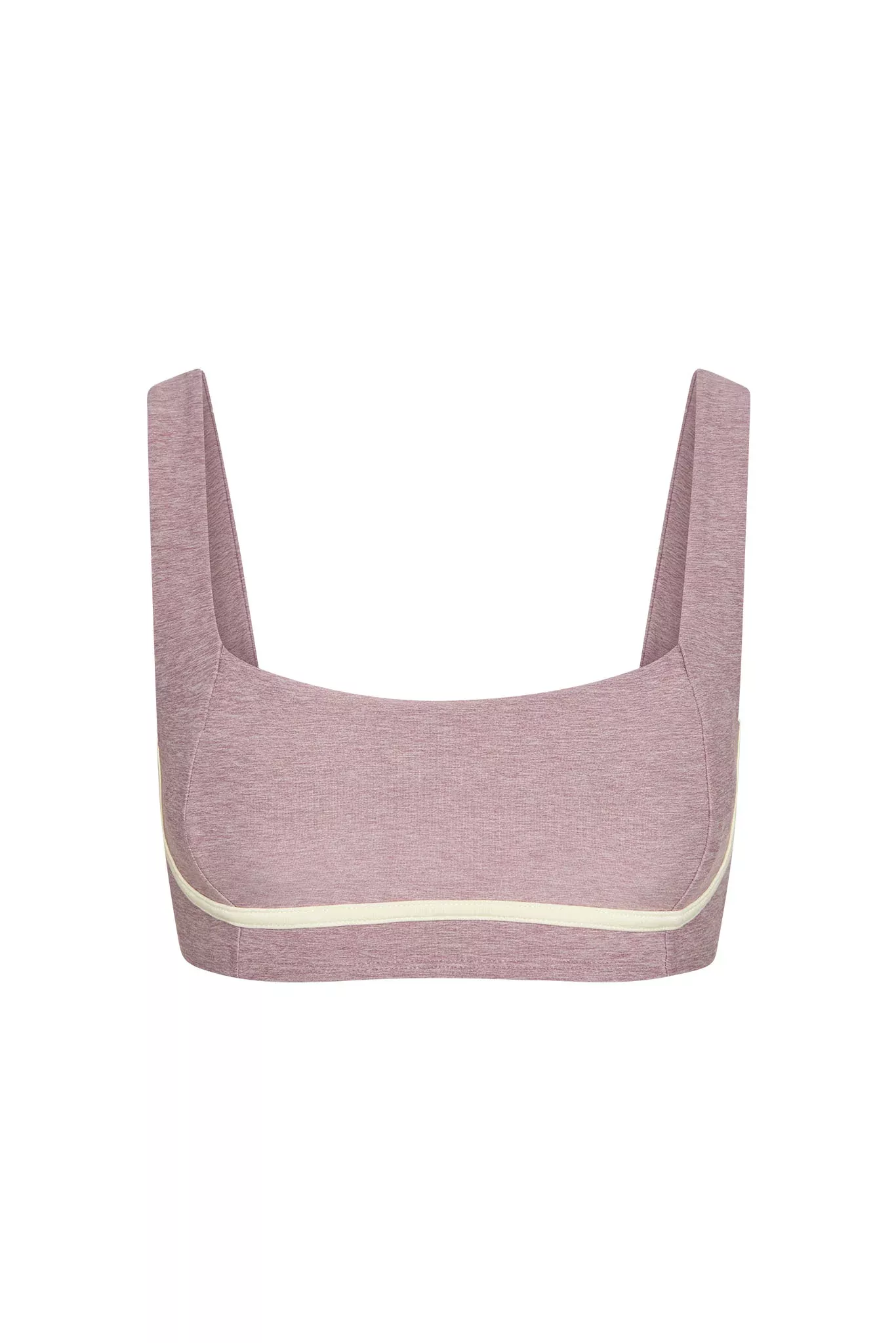 Zion Bra - Heather Mauve/Ivory