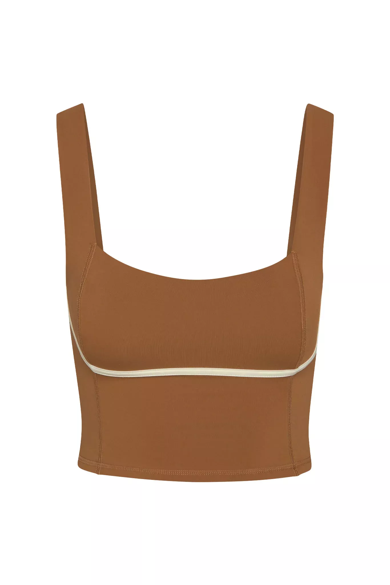 Zion Tank - Caramel/Ivory